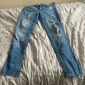 Light blue Holister jeans 7R (high rise super skinny)